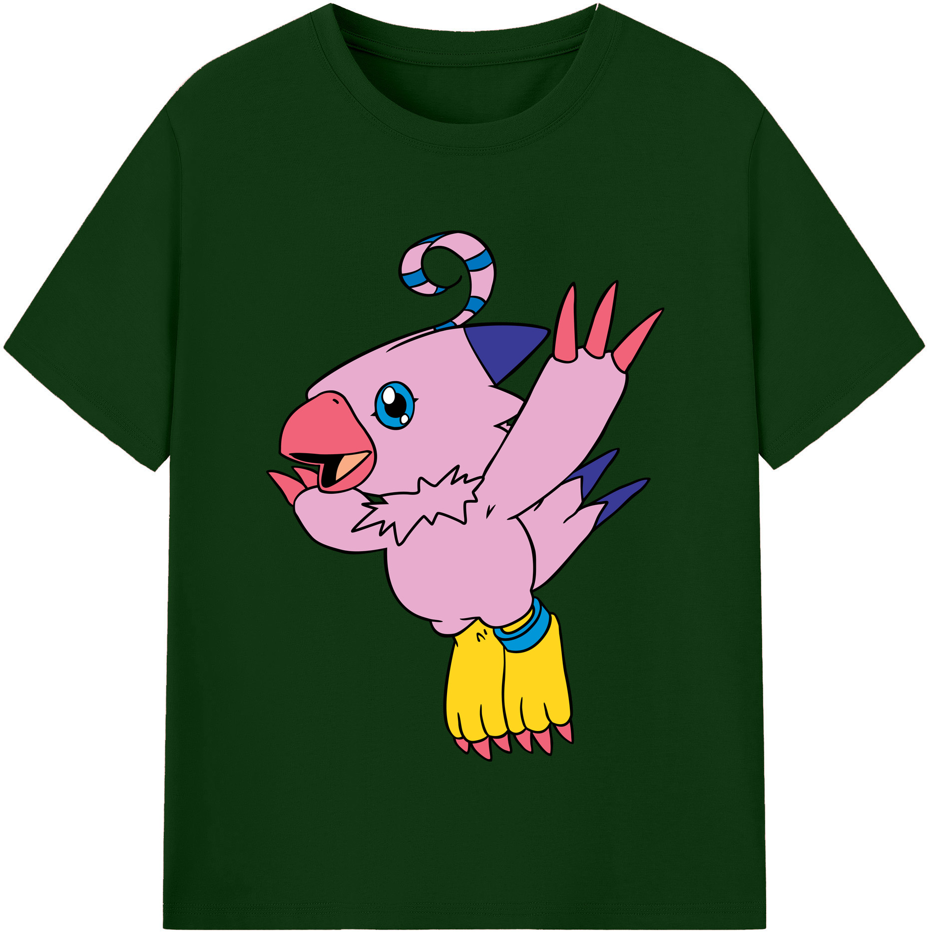 （画像用） Digimon デジタルモンスター/デジモン 綿100％半袖Tシャツ（フロントプリント）